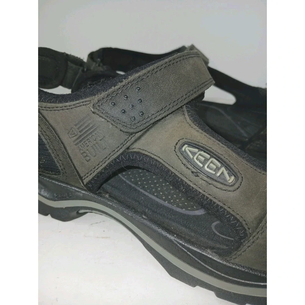 Keen Rialto 3 American Built Sport Waterproof Sandals Black Size 13 USA MADE C3